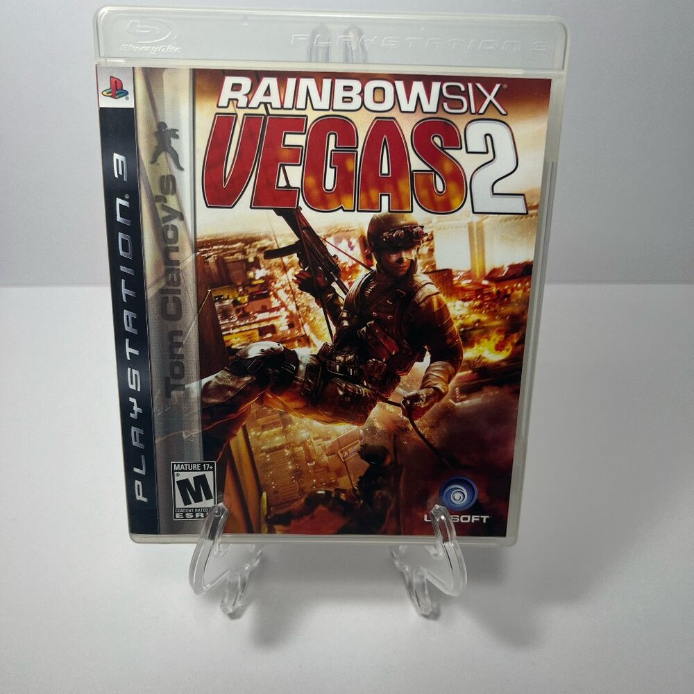 Tom Clancy's Rainbow Six: Vegas 2 Sony PlayStation 3, 2008 PS3 Complete w/Manual